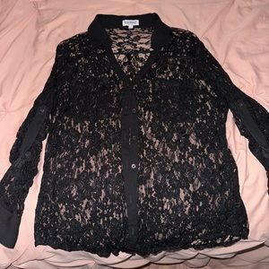 Express lace top